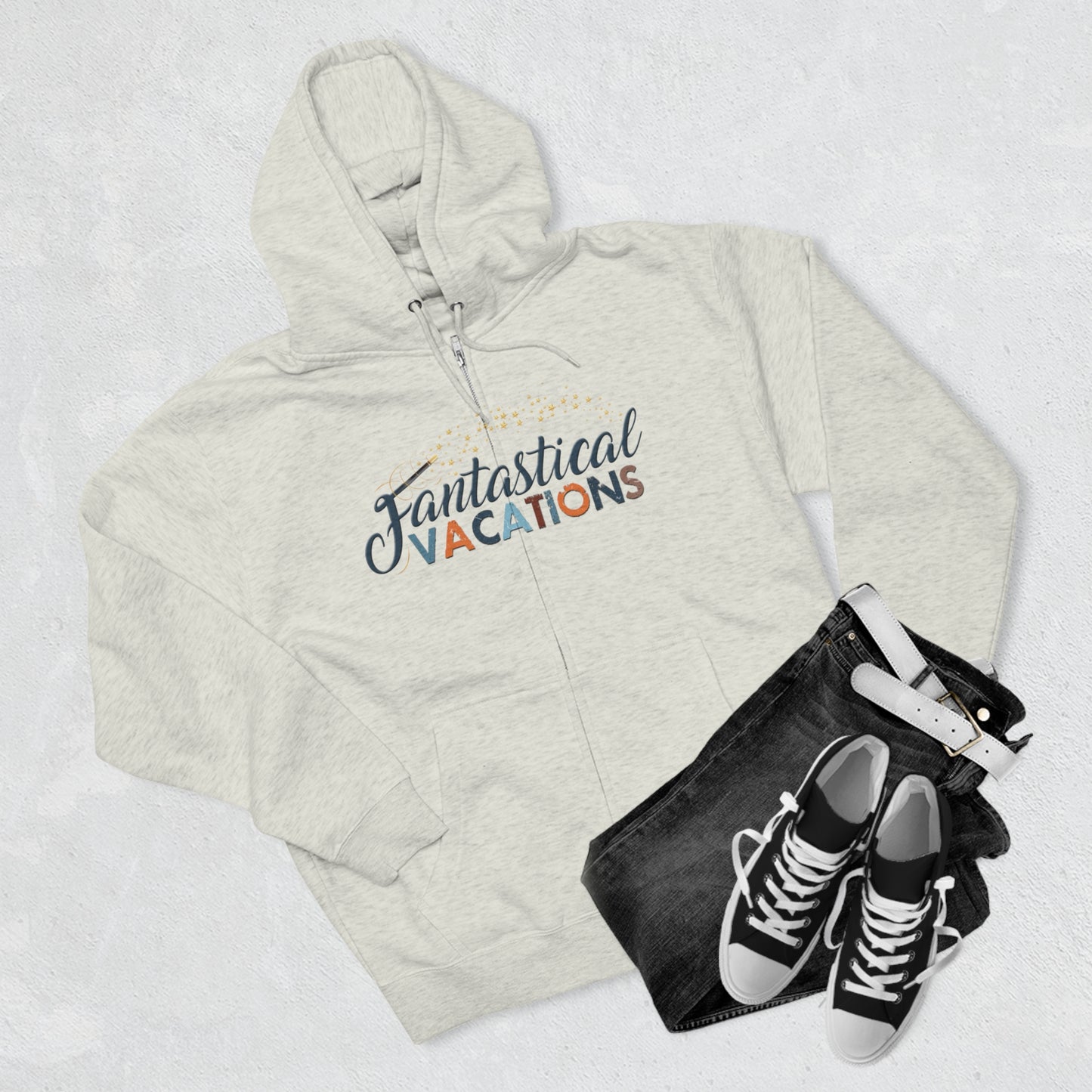 Fantastical Vacations Unisex Zip Hoodie