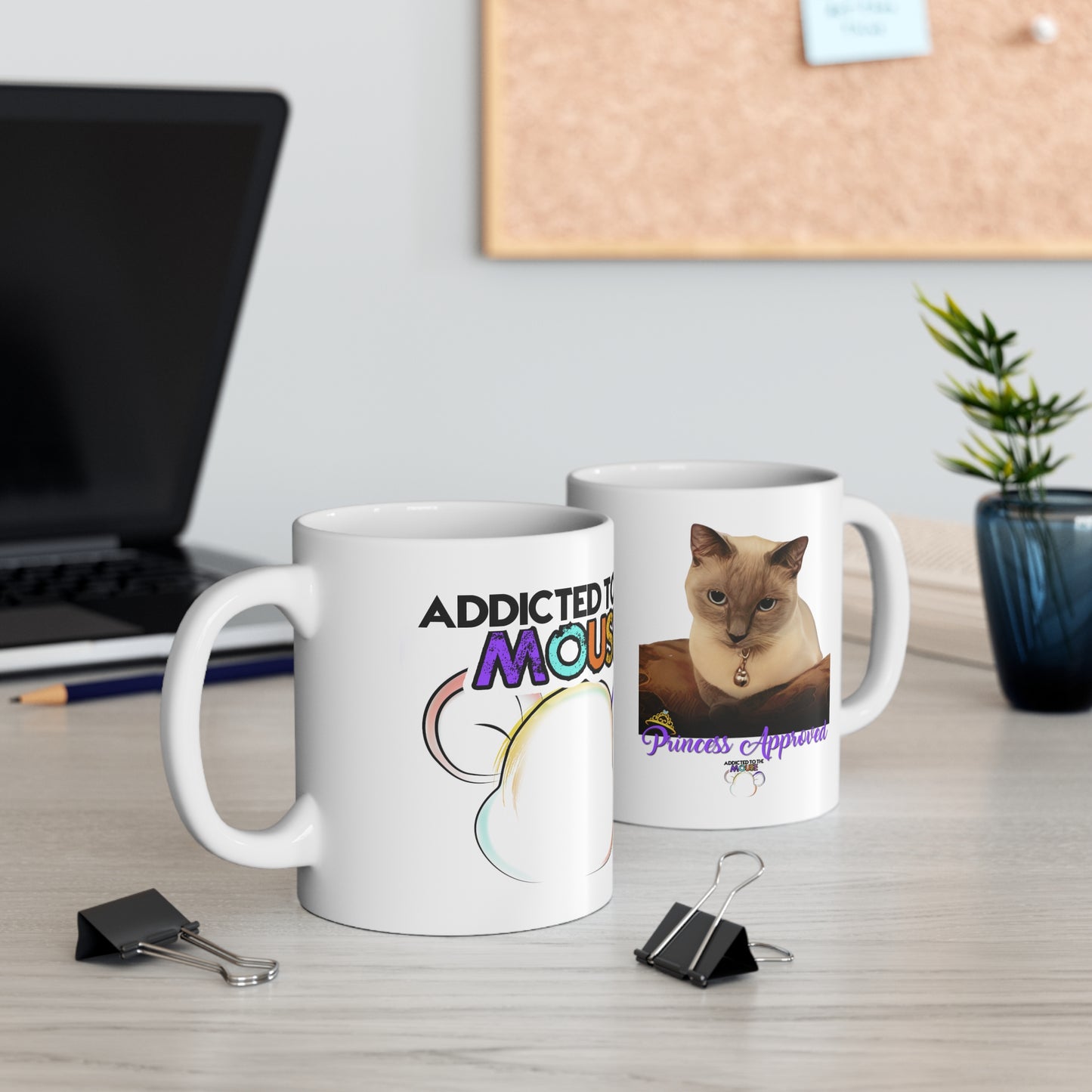Addicted to the Mouse Princess Approved Mug