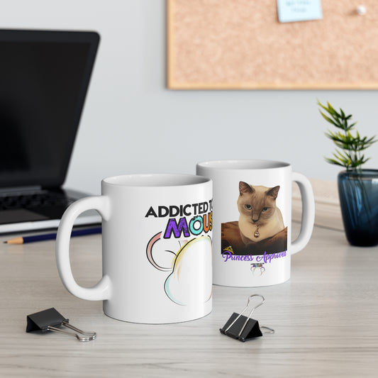 Addicted to the Mouse Princess Approved Mug