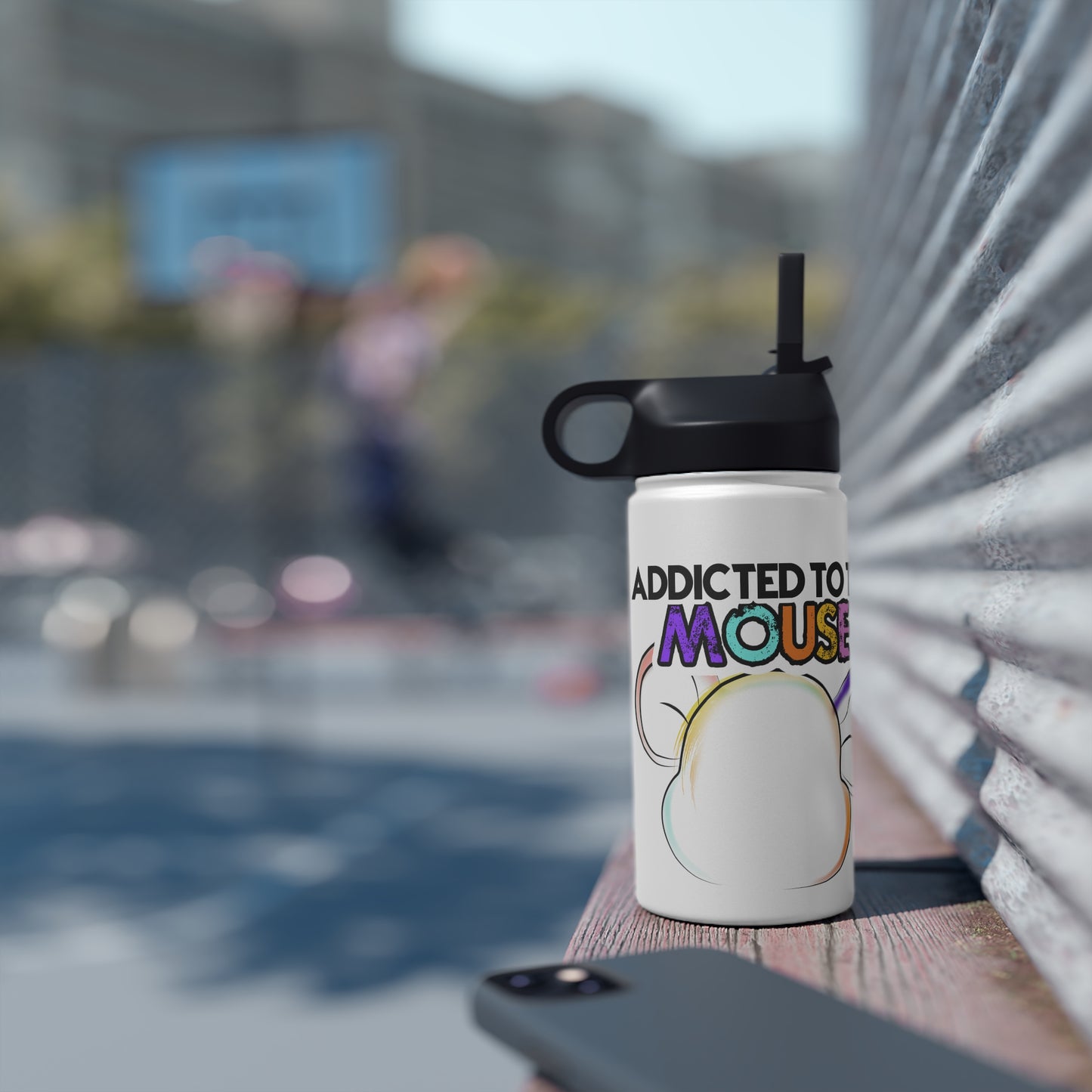 ATTM Stainless Steel Water Bottle, Standard Lid