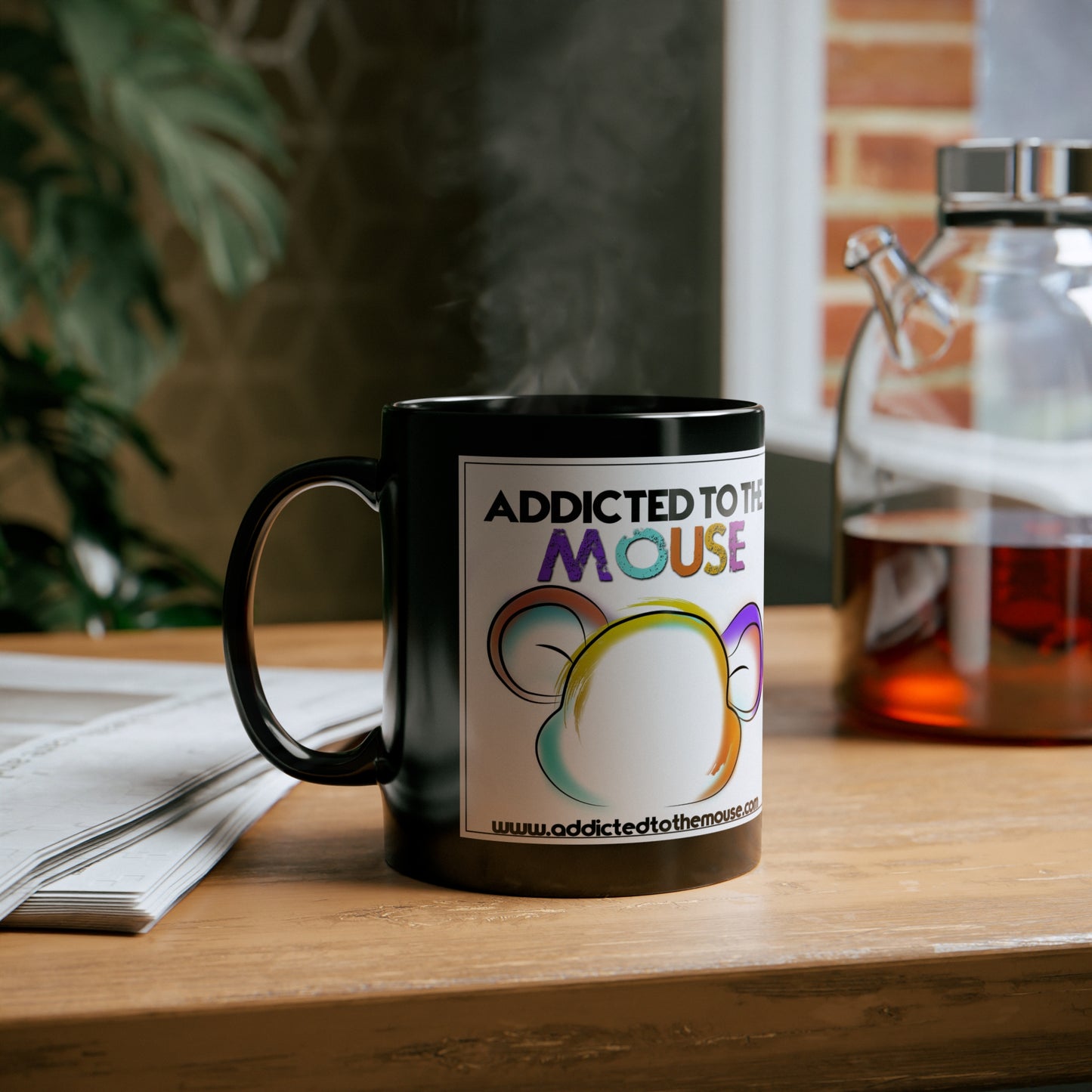 ATTM Black Mug, 11oz