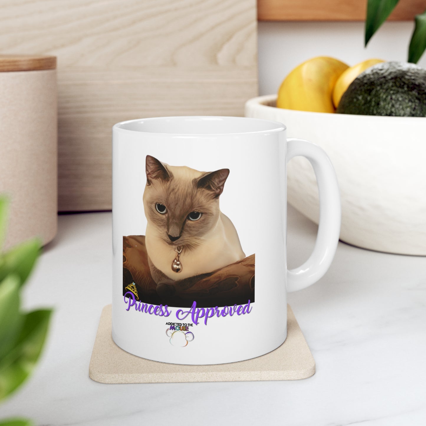 Addicted to the Mouse Princess Approved Mug