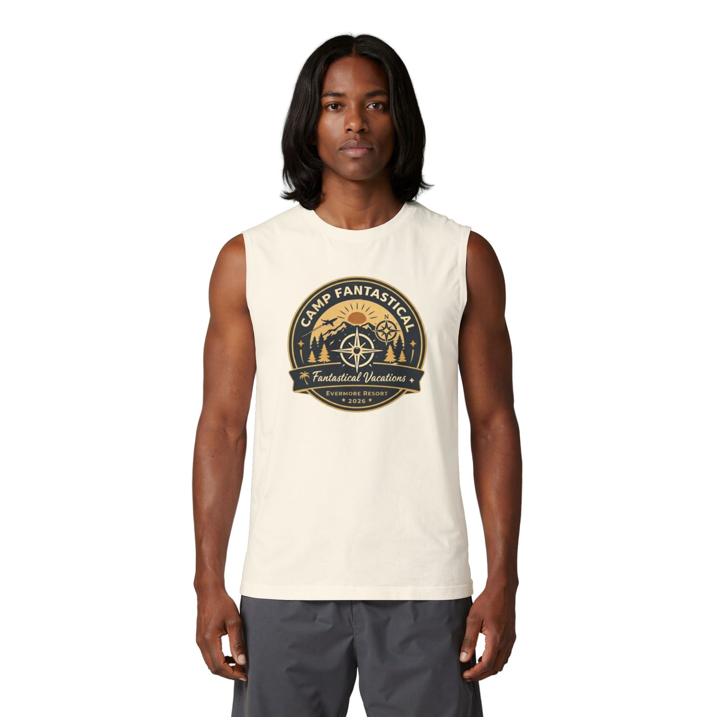 Fantastical Vacations 2026 Annual Meeting - Unisex Jersey Muscle Tank
