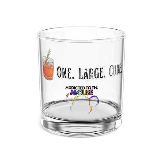One.Large.Cube ATTM Glass, 10 oz.