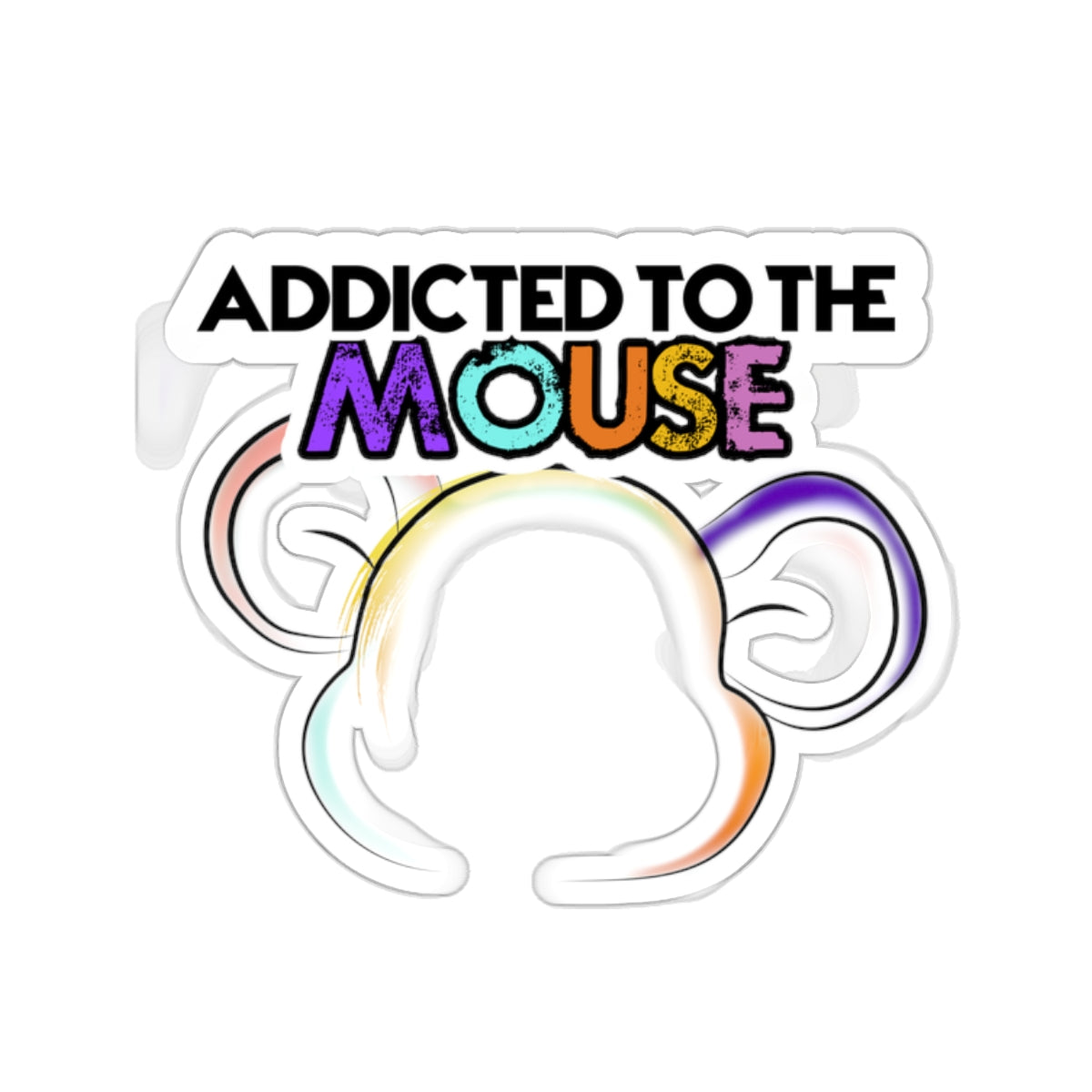 Addicted to the Mouse Sticker