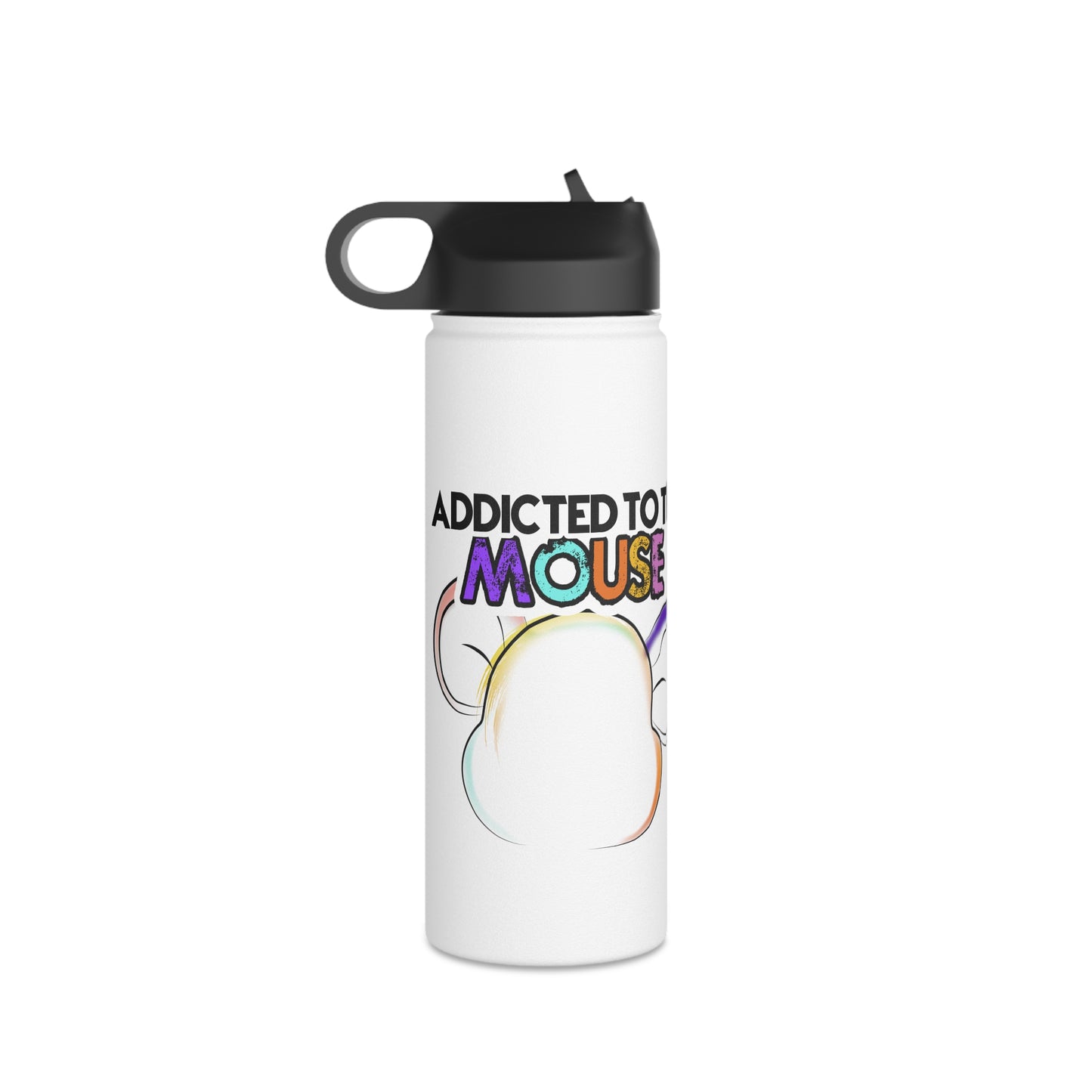 ATTM Stainless Steel Water Bottle, Standard Lid