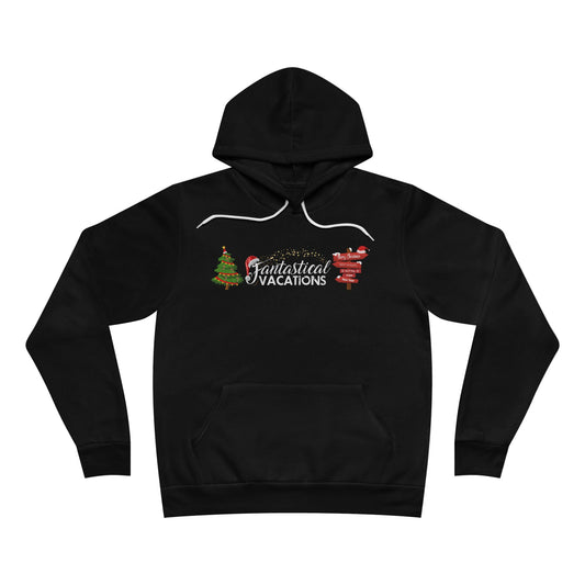 Fantastical Vacations Holiday Fleece Pullover Hoodie